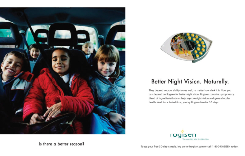 Rogisen Print Ad: Is There a Better Reason?