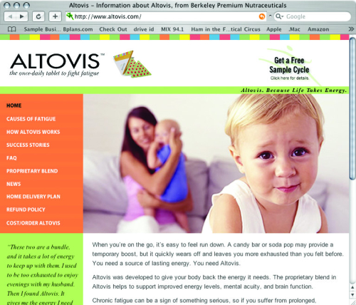 Altovis Website